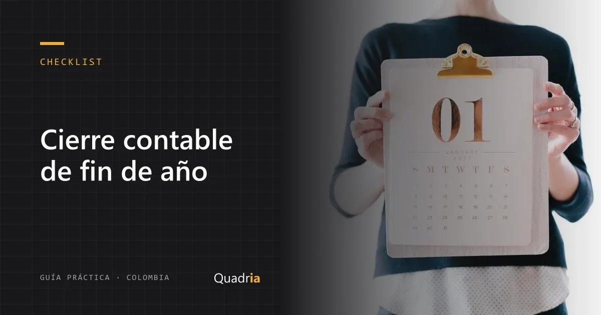 Portada: Cierre contable de fin de año: checklist completo