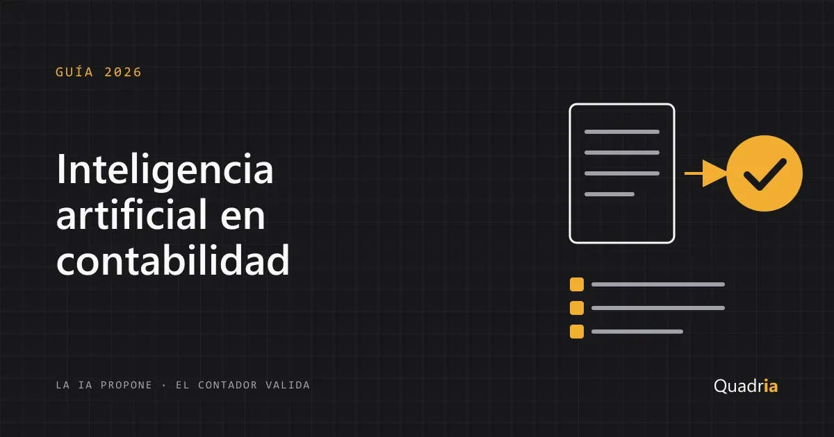 Portada: Inteligencia artificial en contabilidad (2026)